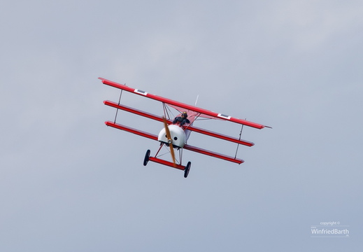 Fokker DR1, Rote Baron